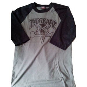 Playera Thrasher | Pentagrama Flamas